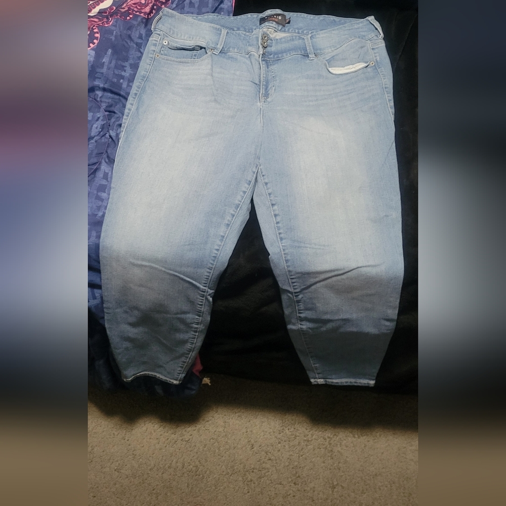 Torrid Light Wash Boyfriend Jeans